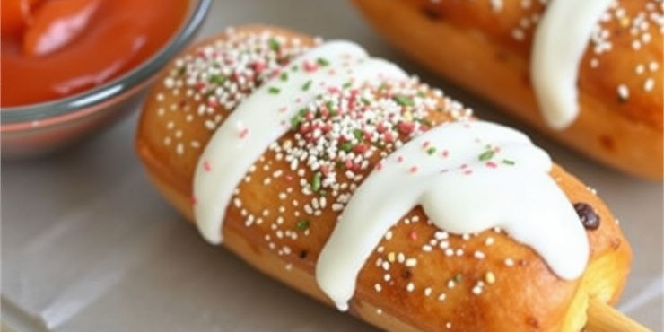 Baked Corn Dogs (Healthier Version)

