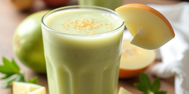 Honeydew Ginger Smoothie