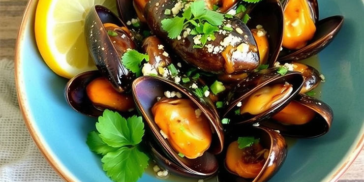 Mussels with Coconut and Tamarind