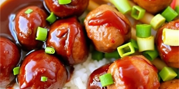 Teriyaki Glazed Meatballs