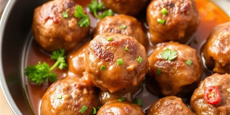 Garlic Butter Meatballs