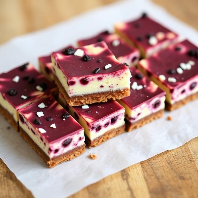 Ube Cheesecake Bars