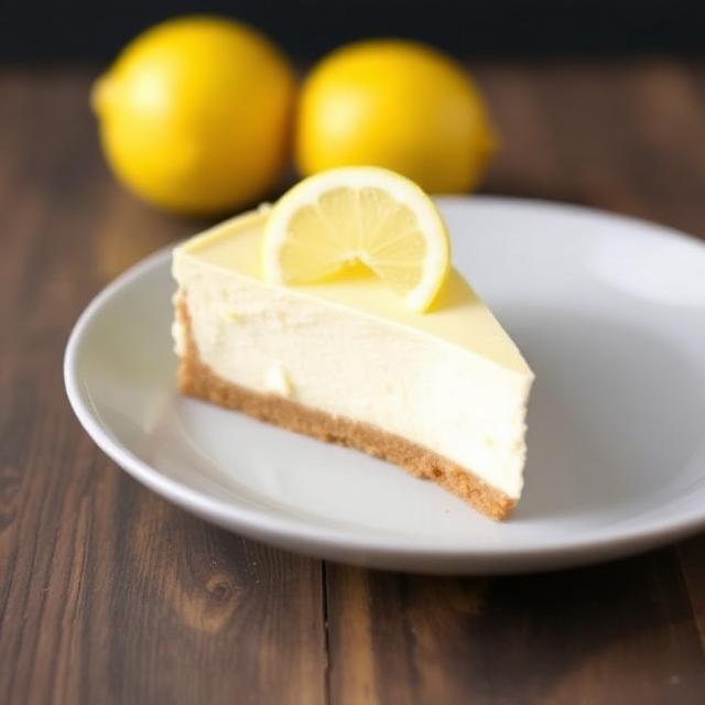 No-Bake Lemon Cheesecake