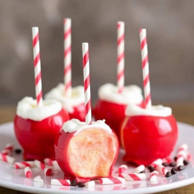 Marshmallow Candy Apples