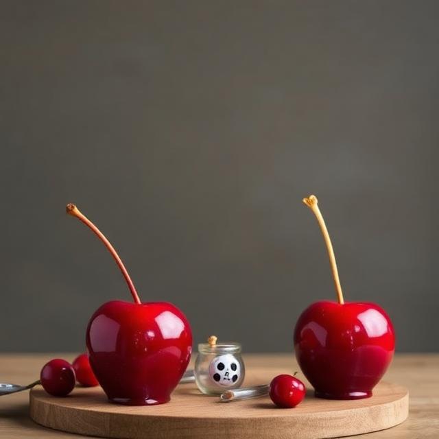 Cherry Candy Apples
