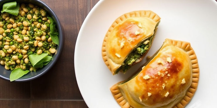 Chicken, Spinach & Quinoa Hand Pies