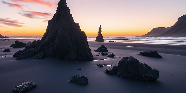  Reynisfjara Beach – Vik, Iceland