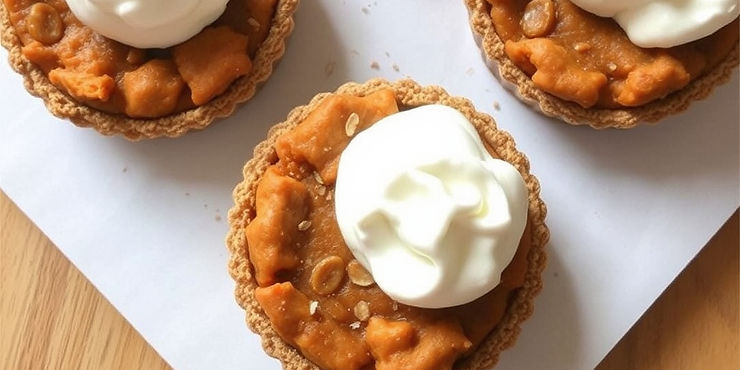 Sweet Potato & Cinnamon Oat Pies