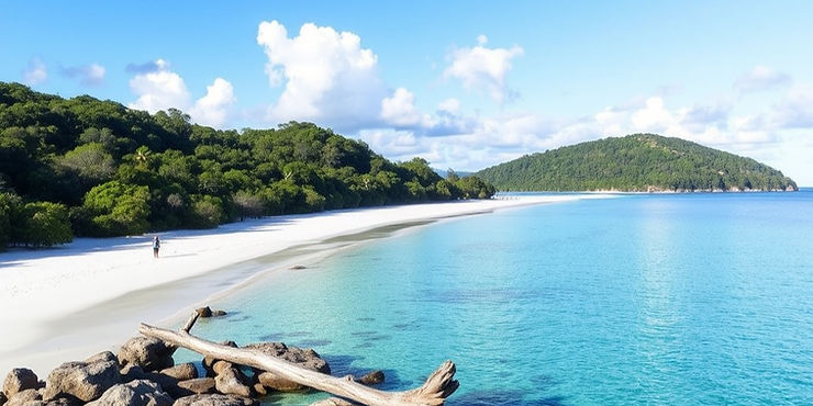  Whitehaven Beach – Whitsunday Island, Queensland, Australia