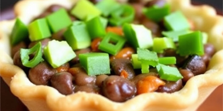 Black Bean & Avocado Mini Pies