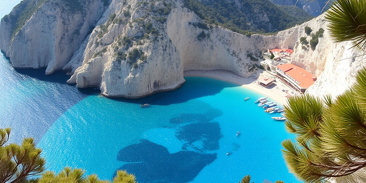 

 Navagio Beach – Zakynthos, Greece