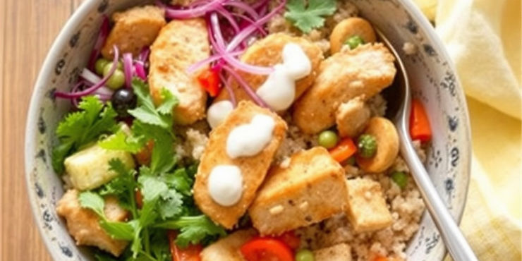 Chicken & Veggie Rice Bowl