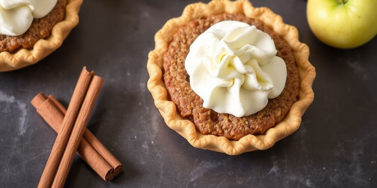 Apple Date Cinnamon Pies