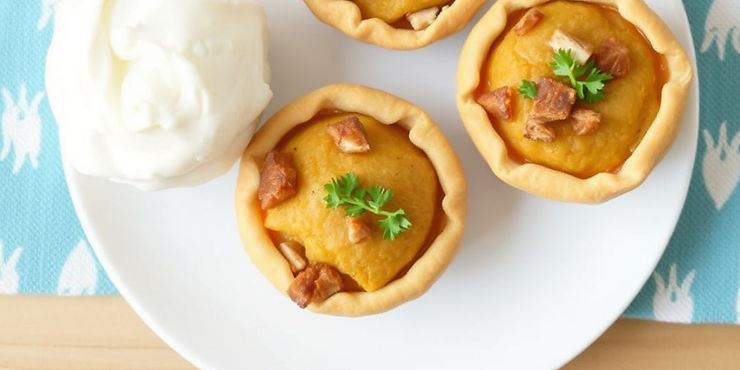 Turkey & Sweet Potato Mini Pies