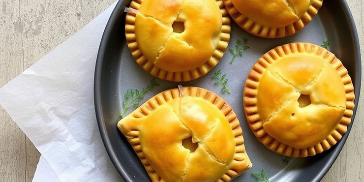 Chickpea Curry Hand Pies