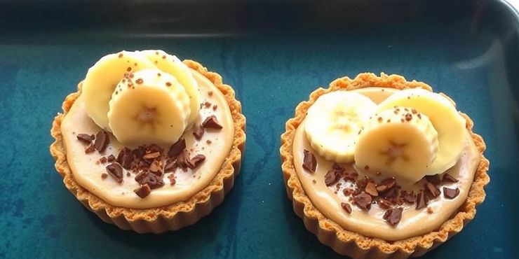 Peanut Butter Banana Energy Pies