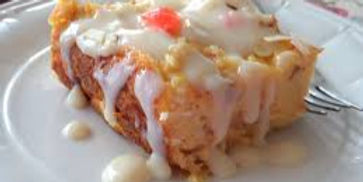 Piña Colada Bread Pudding