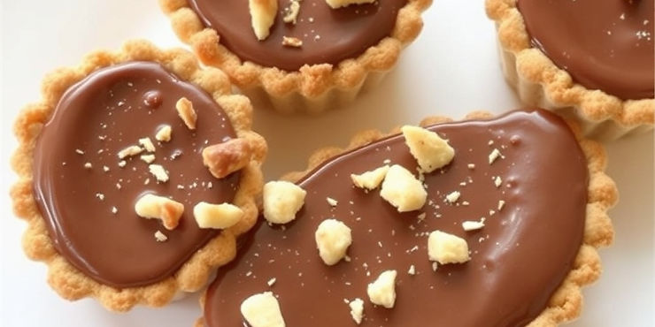 Nutella-Style (Healthy Cocoa + Hazelnut) Pies