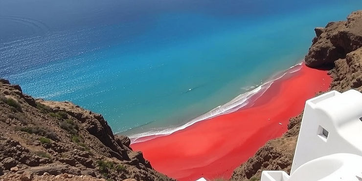 Red Beach – Santorini, Greece