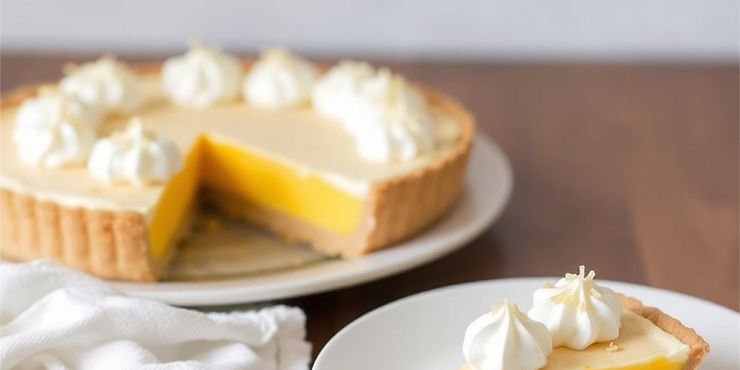 Mango Coconut Pie