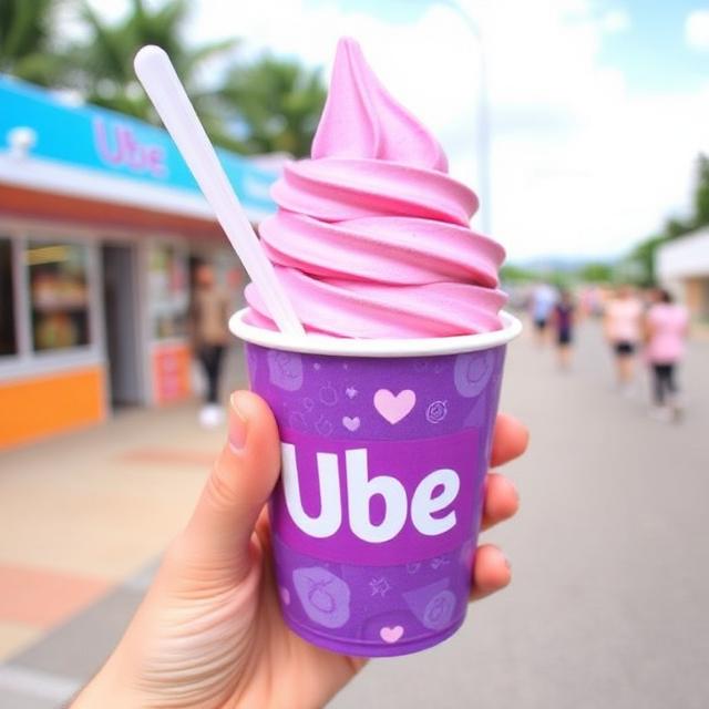Ube Ice Cream