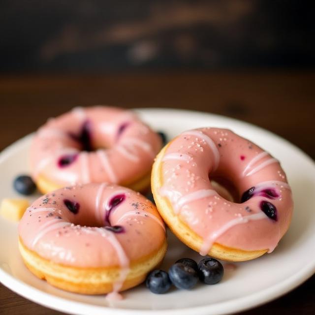 Blueberry Donuts