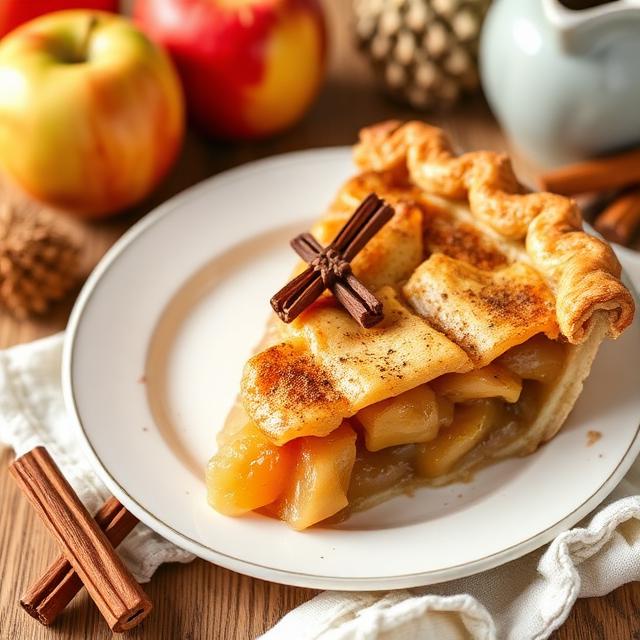Apple Pie with Nutmeg & Cloves
