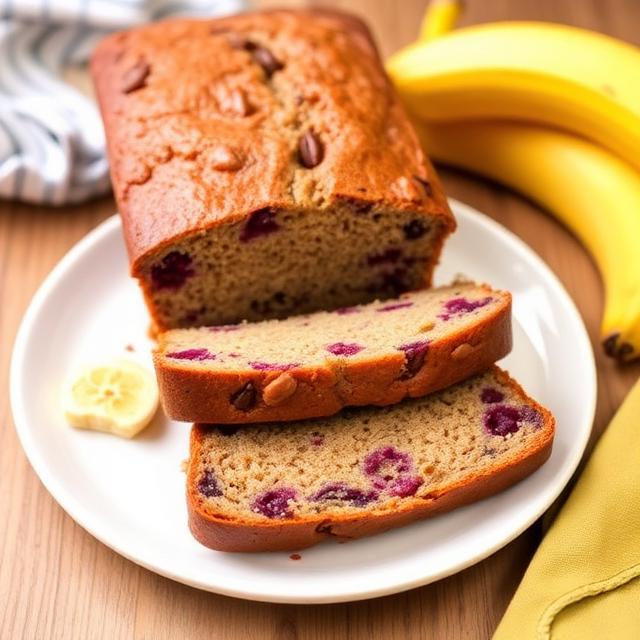 Ube Banana Bread