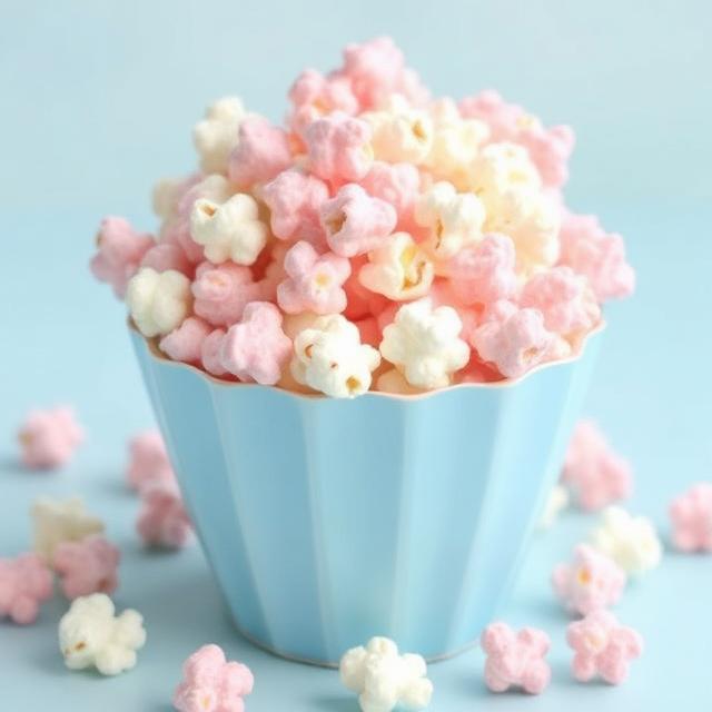 Cotton Candy Popcorn