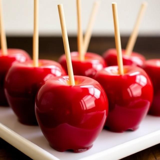 Classic Red Candy Apples