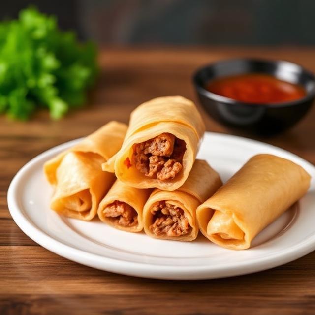 Classic Pork Egg Rolls