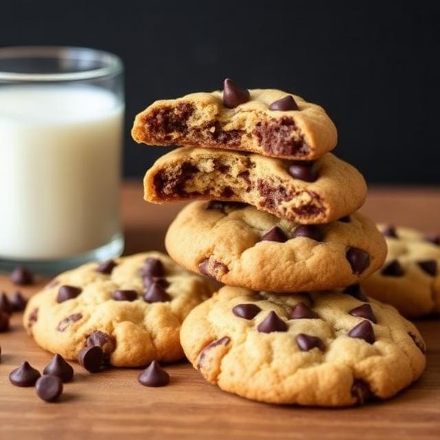 Crispy Edge Chocolate Chip Cookies