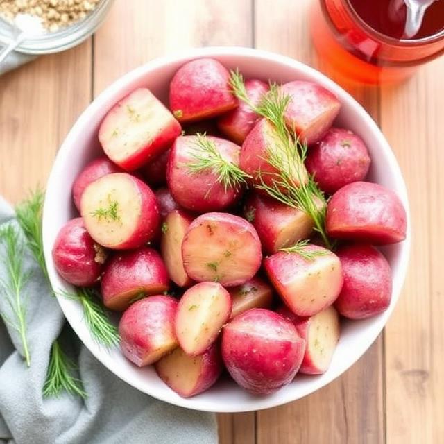 Vinegar & Dill Red Potatoes