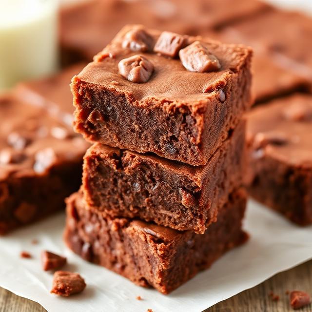 Chewy Brown Sugar Brownies