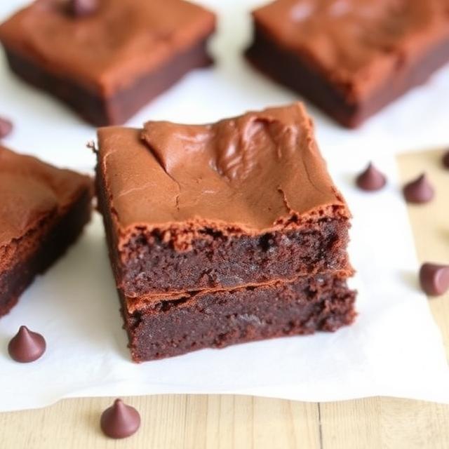 Triple Chocolate Brownies