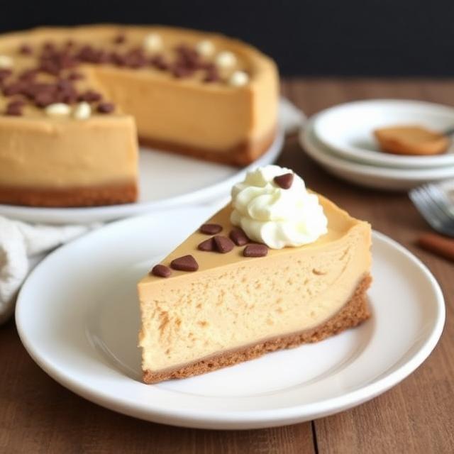 No-Bake Peanut Butter Cheesecake