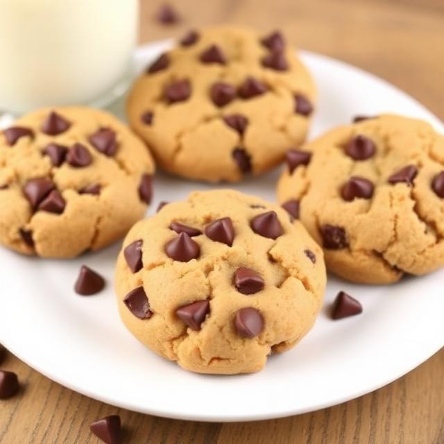 Peanut Butter Chocolate Chip Cookies