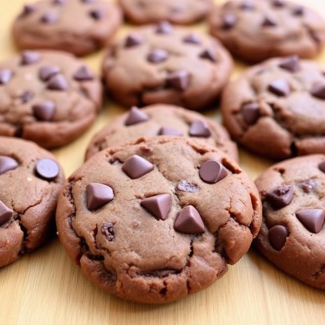 Chocolate Fudge Chip Cookies