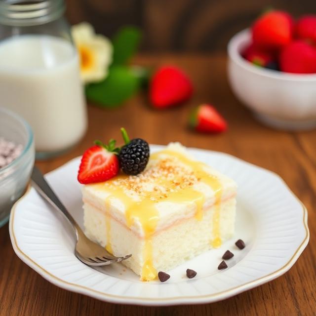 Vanilla Milk Rice Dessert