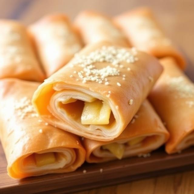Apple Pie Egg Rolls
