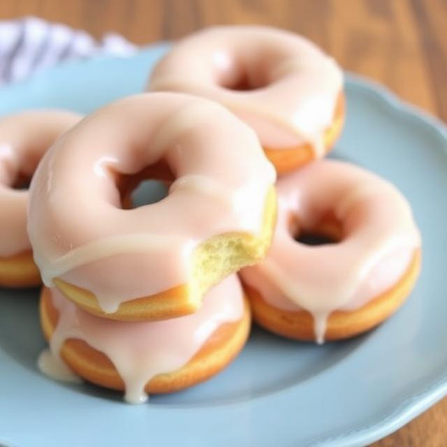 Vanilla Glazed Donuts