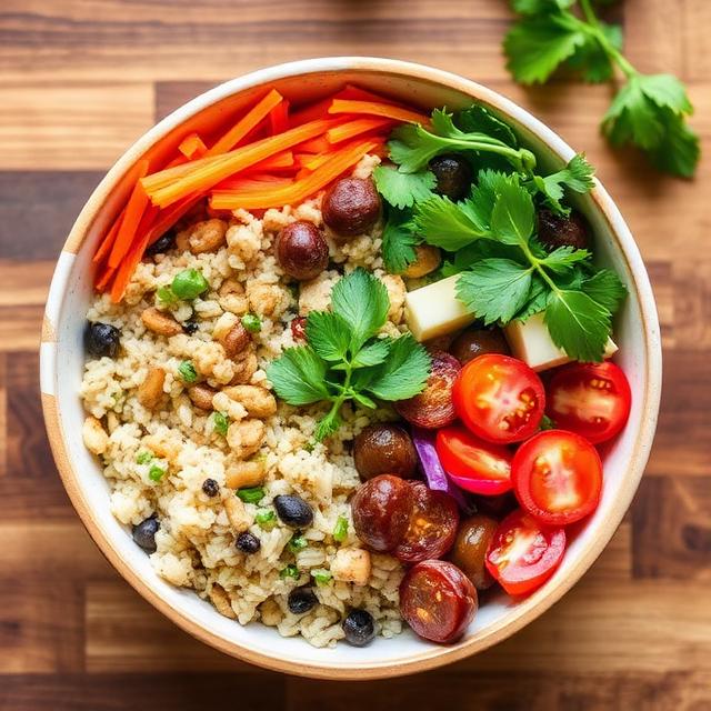 Mediterranean Rice Bowl