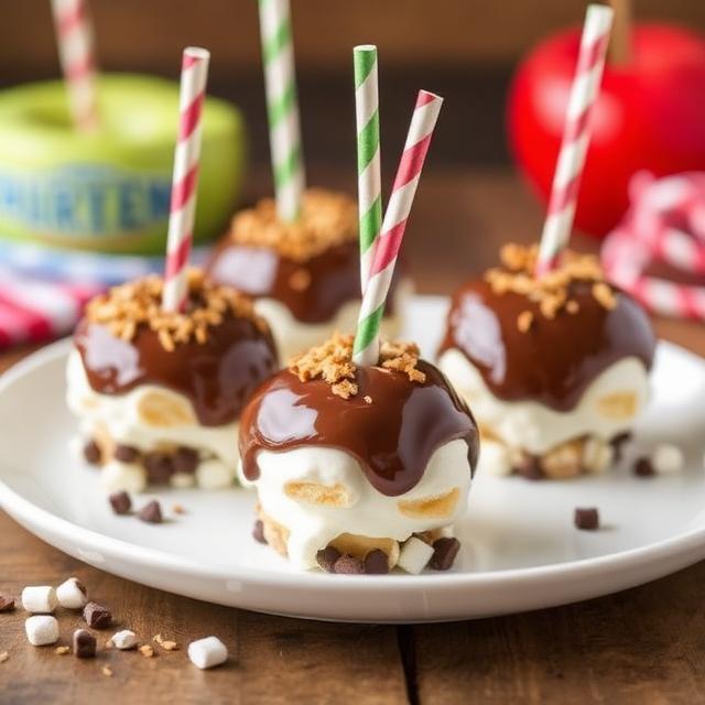 S’mores Candy Apples
