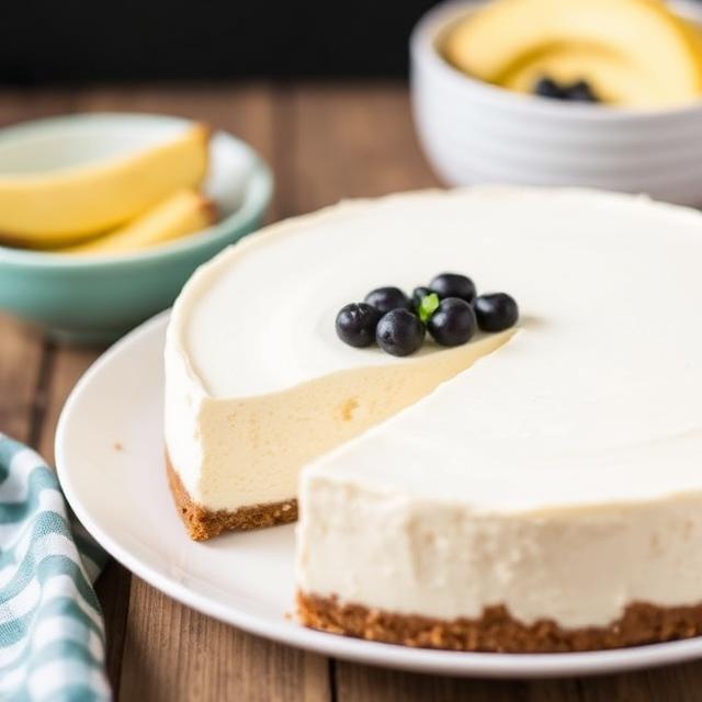 No-Bake Classic Vanilla Cheesecake
