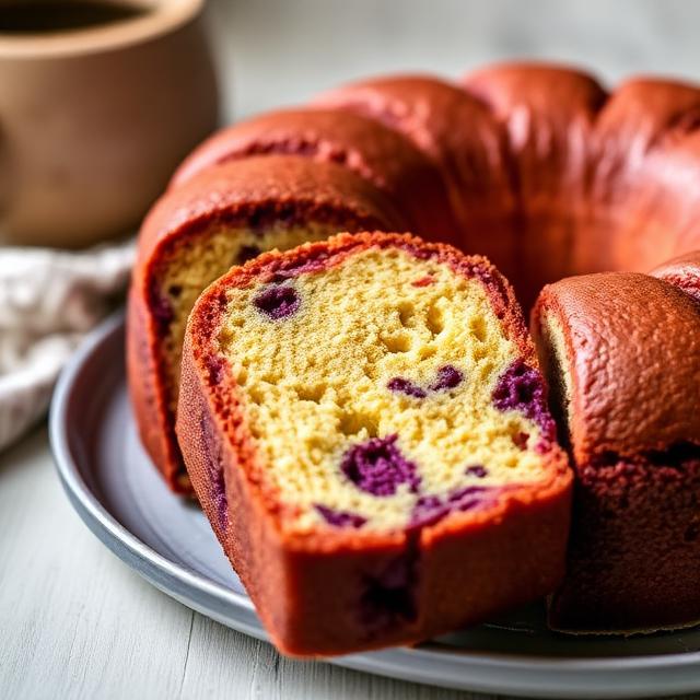 Ube Pound Cake
