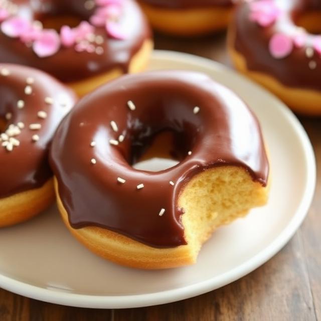 Chocolate Frosted Donuts