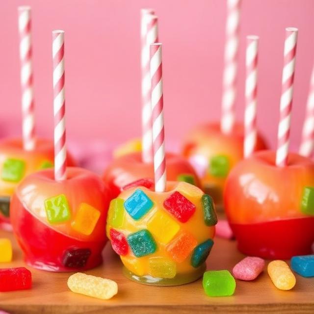 Gummy Candy Candy Apples