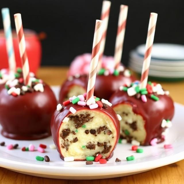 Rocky Road Candy Apples