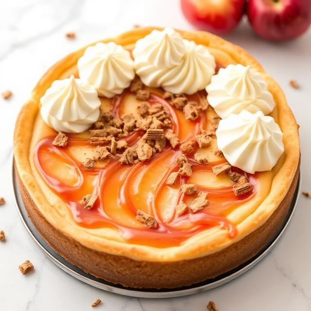 Apple Pie Cheesecake