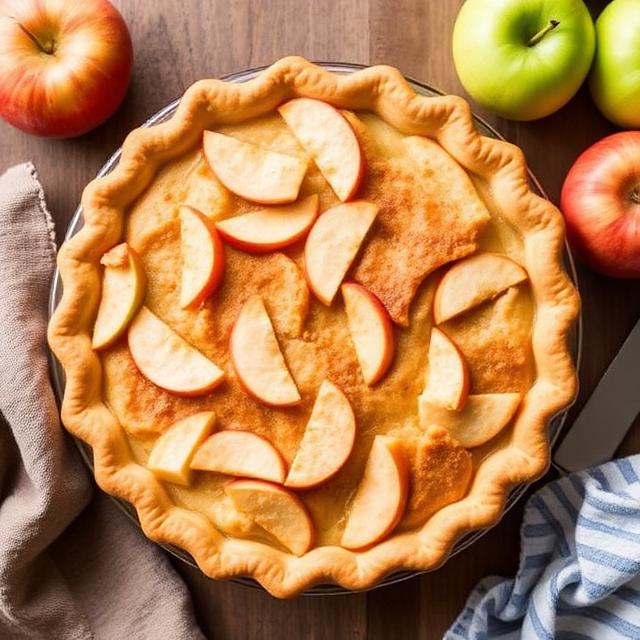 3-Ingredient Apple Pie